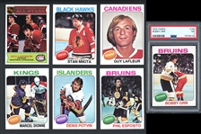 1975 Topps Hockey Near Complete Set (327/330)