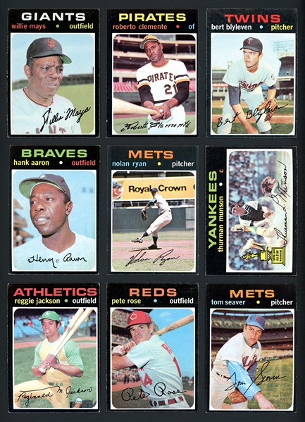 1971 Topps Complete Set