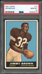 1961 Topps #71 Jim Brown PSA 10 GEM MINT The Only PSA 10 