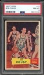 1957 Topps #17 Bob Cousy PSA 8 NM-MT