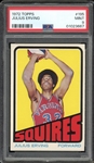 1972 Topps #195 Julius Erving PSA 9 MINT