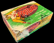 1954 Bowman Football Unopened 1 Cent Wax Box BBCE Authenticated 