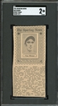 1936 Sporting News Van Mungo Sport Stamp (Hand Cut) SGC 2 GD