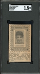 1936 Sporting News Frank Crosetti Sport Stamp (Hand Cut) SGC 1.5 FR