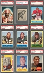 1950s-60s Group Of 40 Hall Of Fame Rookie Cards All PSA Graded