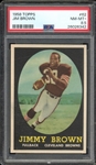 1958 Topps #62 Jim Brown PSA 8.5 NM-MT+