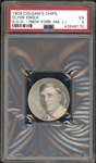 1909 Colgans Chips Clyde Engle Stars of the Diamond (New York Am. L.) PSA 5 EX