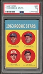 1963 Topps #537 1963 Rookie Stars PSA 7 NM