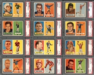 1957 Topps Football Complete Set Completely PSA Graded with 7.789 GPA