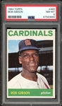 1964 Topps #460 Bob Gibson PSA 8 NM-MT