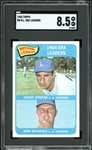 1965 Topps #8 N.L. ERA Leaders SGC 8.5 NM-MT+