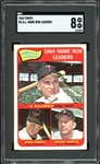 1965 Topps #3 A.L. Home Run Leaders SGC 8 NM-MT