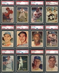 1957 Topps Complete Set All PSA Graded with 8.031 GPA