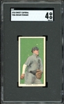 1909-11 T206 Sweet Caporal 350/25 Oscar Stanage SGC 4 VG-EX