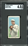 1909-11 T206 Sweet Caporal 150/30 Red Ames (Hands On Chest) SGC 4.5 VG-EX+