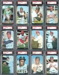 1970 Topps Super High Grade Complete Set All PSA Graded with 9.022 GPA