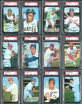 1970 Topps Super Complete Set All PSA Graded with 8.108 GPA