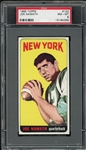 1965 Topps #122 Joe Namath PSA 8 NM-MT