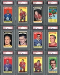 1964 Topps Hockey Near Complete Set (96/110) PSA Graded with 7.414 GPA