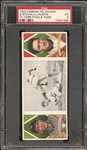 1912 T202 Hassan Triple Folder Ty Cobb Steals Third Austin/Stovall PSA 5 EX