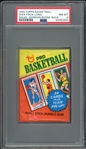 1980 Topps Basketball Wax Pack- Long (Magic Johnson/Boone Back) PSA 8 NM-MT