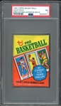 1980 Topps Wax Pack (Bird/Erving/Johnson-Back) PSA 7 NM