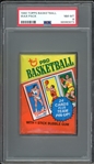 1980 Topps Basketball Wax Pack PSA 8 NM-MT