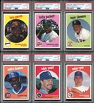 1989 Baseball Cards Magazine Group Of Eleven (11) All Graded PSA 10 GEM MINT