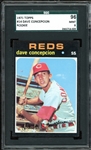 1971 Topps #14 Dave Concepcion SGC 9 MINT