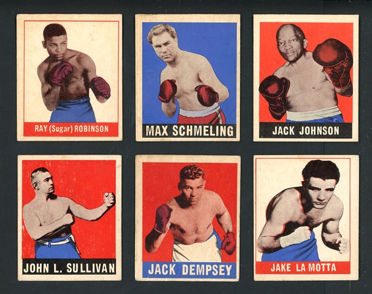 1948 Leaf Boxing Near Complete Set (44/50)