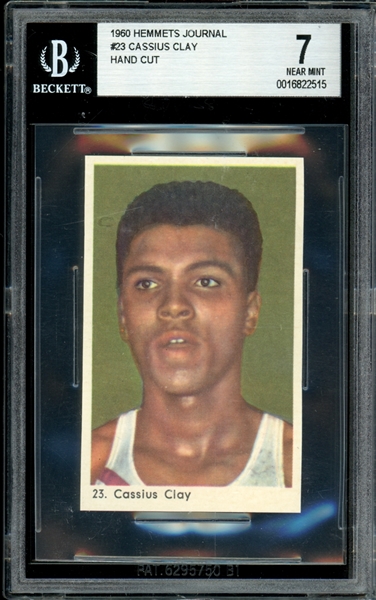 1960 Hemmets Journal #23 Cassius Clay BGS 7 NM