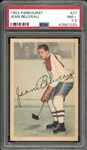 1953 Parkhurst #27 Jean Beliveau PSA 7.5 NM+