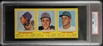 1970 Transogram Mets E. Kranepool, A. Weiss & T. Seaver Hand Cut Panel PSA 5 EX