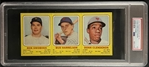 1970 Transogram Mets R. Swoboda, B. Harrelson & D. Clendenon Hand Cut Panel PSA 3 VG