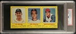 1970 Transogram A. Kaline, J. Fregosi & S. McDowell Hand Cut Panel PSA 3 VG