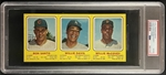 1970 Transogram R. Santo, W. Davis & W. McCovey Hand Cut Panel PSA 4 VG-EX