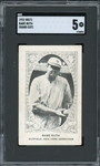 1922 W573 Babe Ruth Hand Cut SGC 5 EX