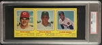 1970 Transogram P. Rose, W. Mays & C. Jones Hand Cut Panel PSA 5 EX