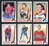 1969 Topps Hockey Near Complete Set (116/132) Plus 80 Duplicates