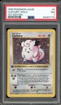 1999 Pokemon 1st Edition #5 Clefairy Holo PSA 7 NM