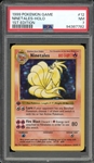 1999 Pokemon 1st Edition #12 Ninetales Holo PSA 7 NM