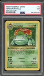 1999 Pokemon 1st Edition #15 Venusaur Holo PSA 7 NM