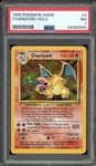 1999 Pokemon #4 Charizard Holo PSA 7 NM 