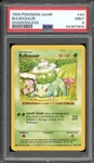 1999 Pokemon #44 Bulbasaur Shadowless PSA 9 MINT