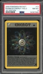 2000 Pokemon Rocket 1st Edition #17 Rainbow Energy Holo PSA 8 NM-MT