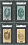 1922 E120 American Caramel Group Of Four (4) SGC Authentic 