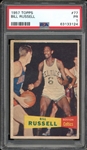 1957 Topps Basketball #77 Bill Russell PSA 1 PR