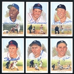 1989 Perez Steele Celebration Complete Set With 38 Subjects Signed Including Mantle And Williams JSA