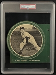 1950 All-Star Baseball Mel Parnell "Pin-Ups" Uncut PSA 4 VG-EX