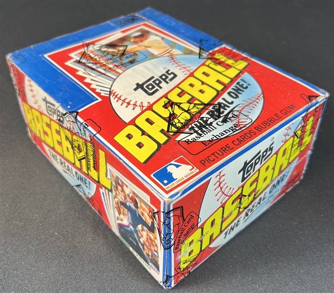 1982 Topps Unopened Wax Box BBCE Authenticated